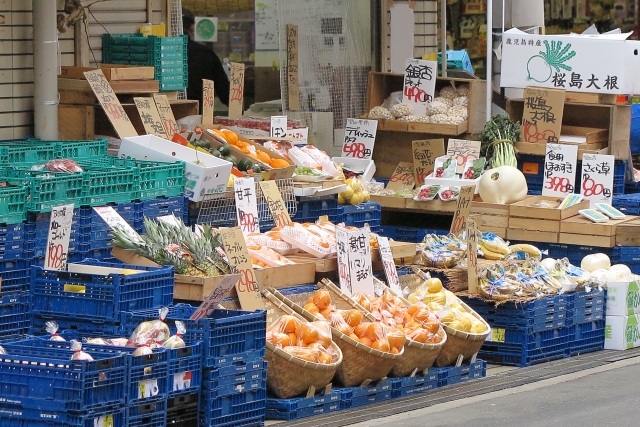 八百屋・食料品店の施工例