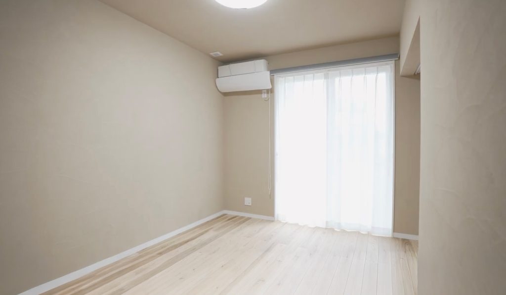 珪藻土を施工した6畳の部屋、価格シミュレーションのイメージ